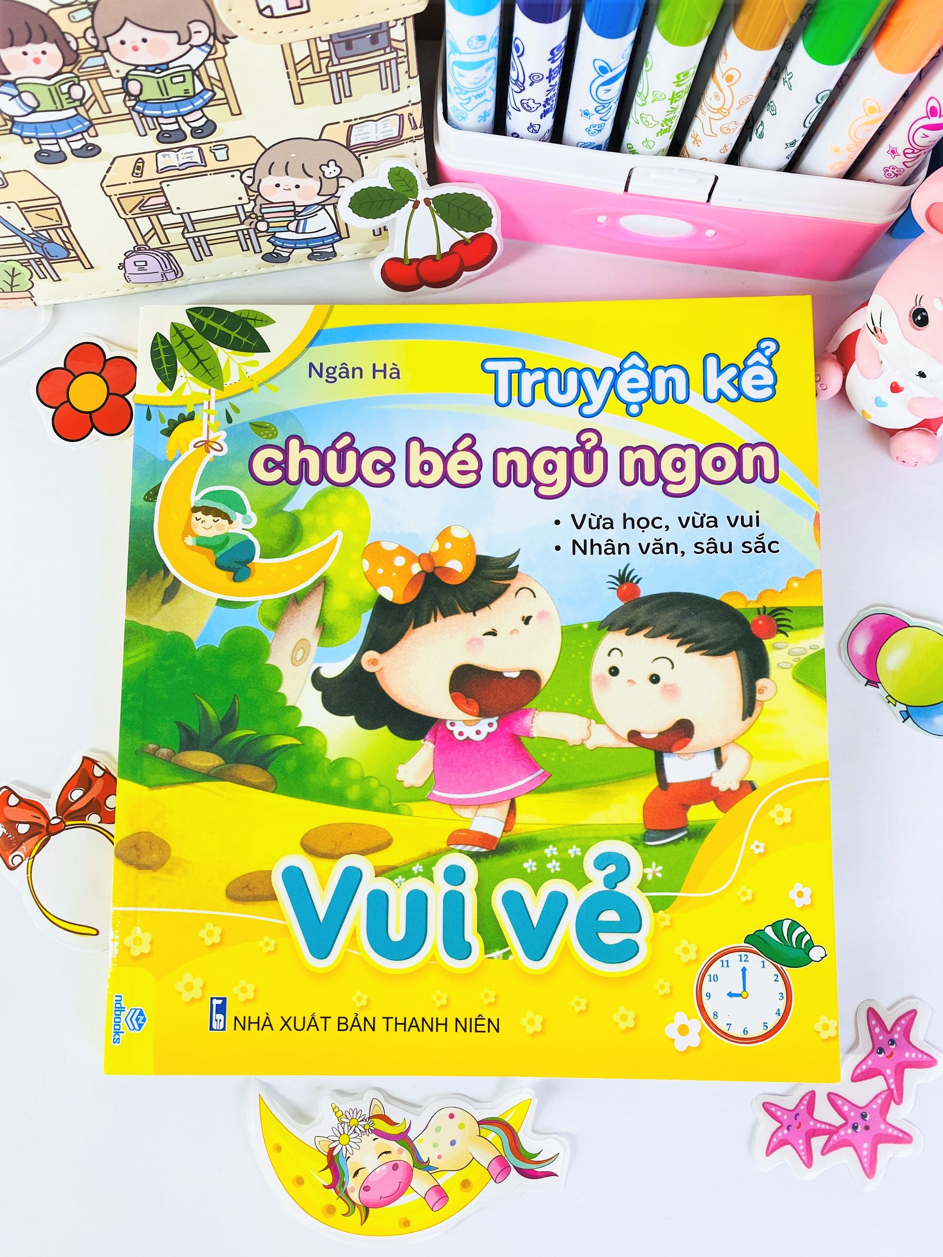 Sách - Trọn bộ 4 cuốn: Truyện Kể Chúc Bé Ngủ Ngon - Ndbooks