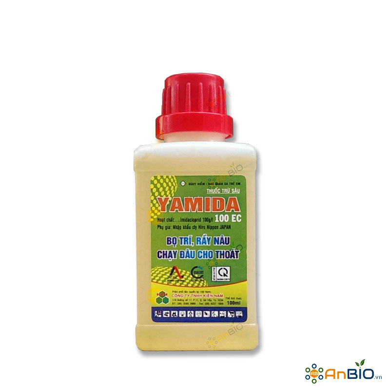 THUỐC TRỪ SÂU YAMIDA 100EC Chai 100ml BỌ TRỊ, RẦY NÂU CHẠY ĐÂU CHO THOÁT