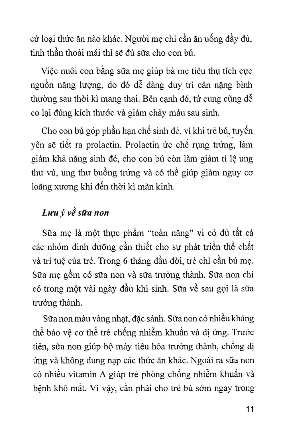 Dinh Dưỡng Cho Mẹ Lợi Sữa Cho Con