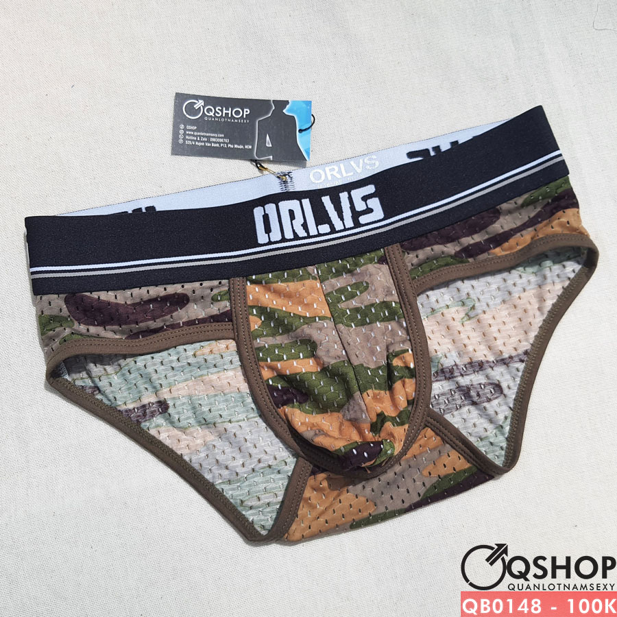 Quần lót tam giác nam thun lưới lỗ QSHOP QB0148
