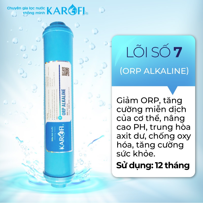 Lõi Lọc RO KAROFI Số 7 - ORP ALKALINE