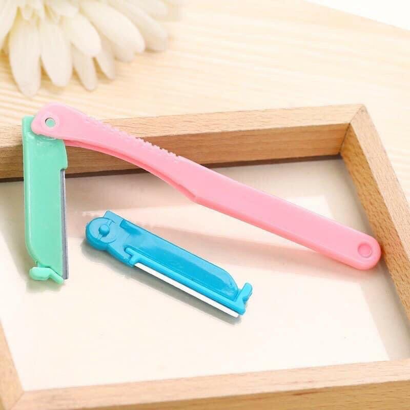 DAO CẠO LÔNG MÀYMIỄN PHÍ VẬN CHUYỂNTỈA LÔNG MÀY AILIN TẶNG KÈM 1 LƯỠI DAO THAY THẾ TIỆN DỤNG