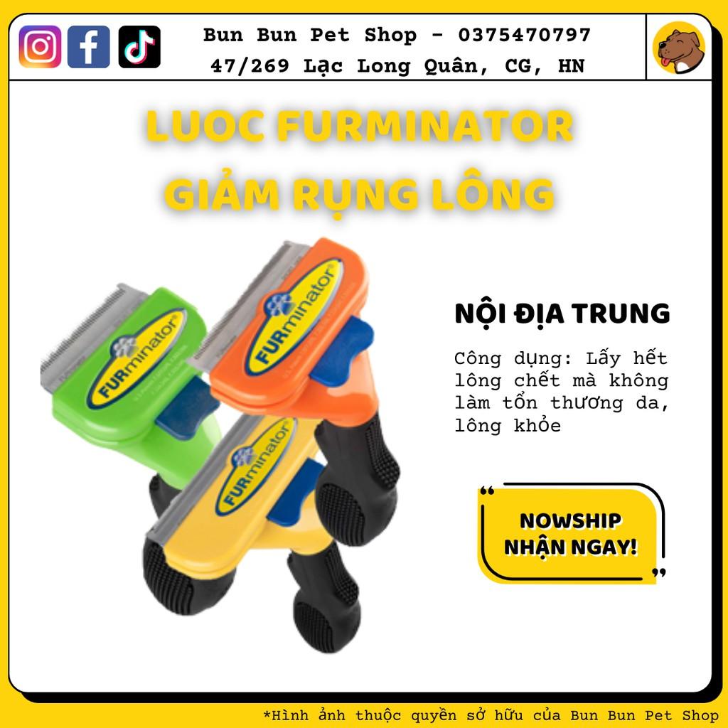 Lược Furminator lấy lông chết, giảm rụng lông cho cún miu