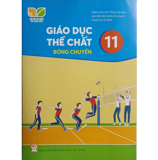 Sách - Giáo dục thể chất Bóng chuyền 11 Kết Nối và 2 tập giấy kiểm tra kẻ ngang vỏ xanh