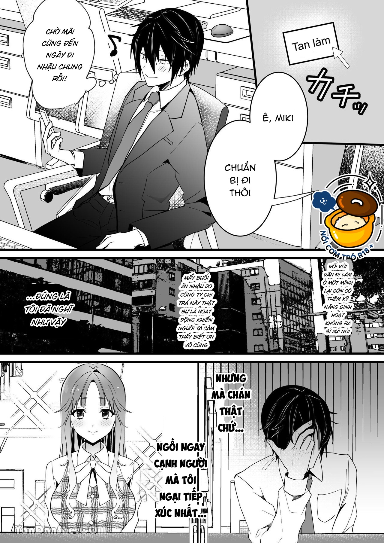 cô đồng nghiệp ngực to làm tôi sợ hãi chapter 1.1 5