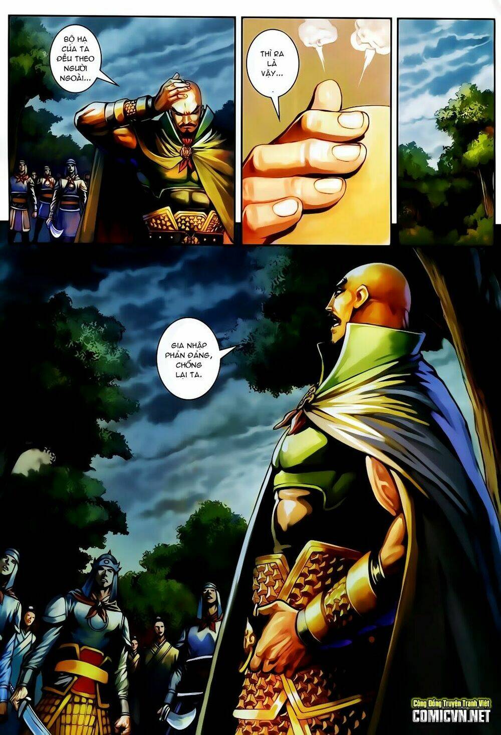 tân tác tứ đại danh bổ chapter 6 25