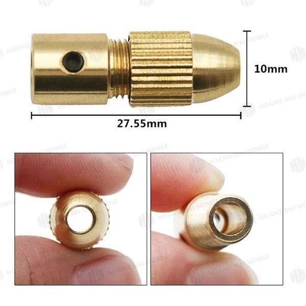 Khớp nối bằng ĐỒNG trục 2.35mm (Chưa có lõi kẹp)