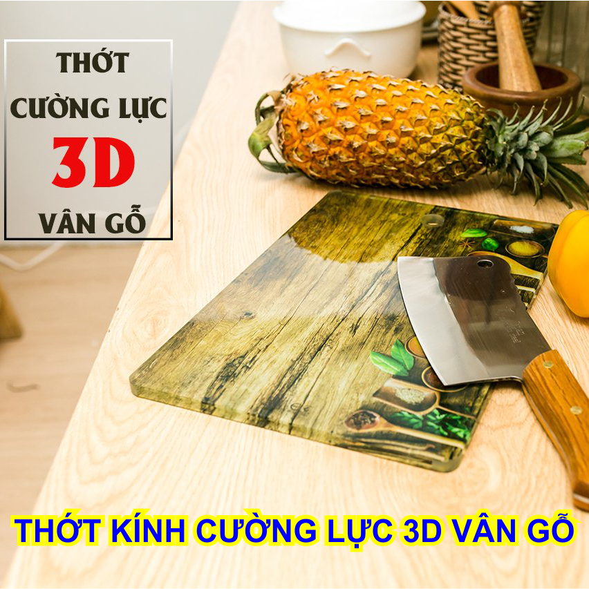 Thớt kính cường lực đẹp sang 1 thớt dùng cả đời, dễ vệ sinh luôn sáng bóng, tránh lây lan vi khuẩn