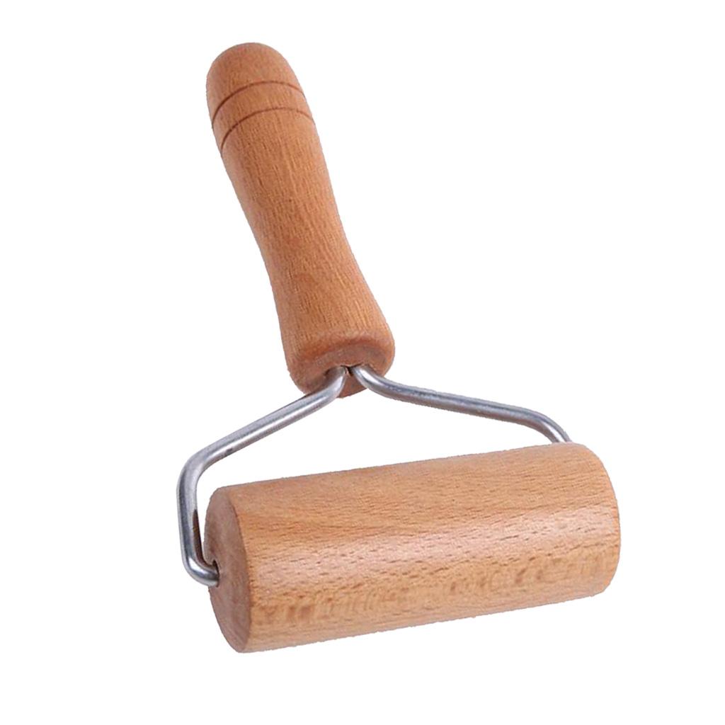 High Quality Wooden Rolling Pin Hand Pastry Dough Roller Mold Kitchen Tool A