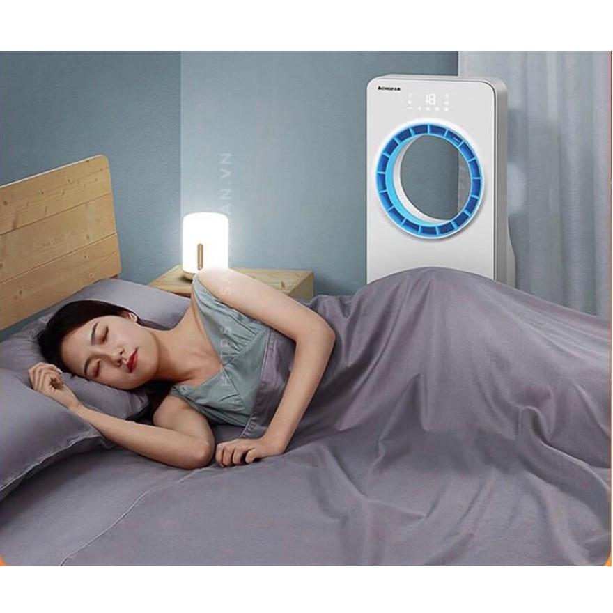 QUẠT ĐIỀU HÒA PHUN SƯƠNG KHÔNG CÁNH SWAYING AIR remote điều khiển từ xa