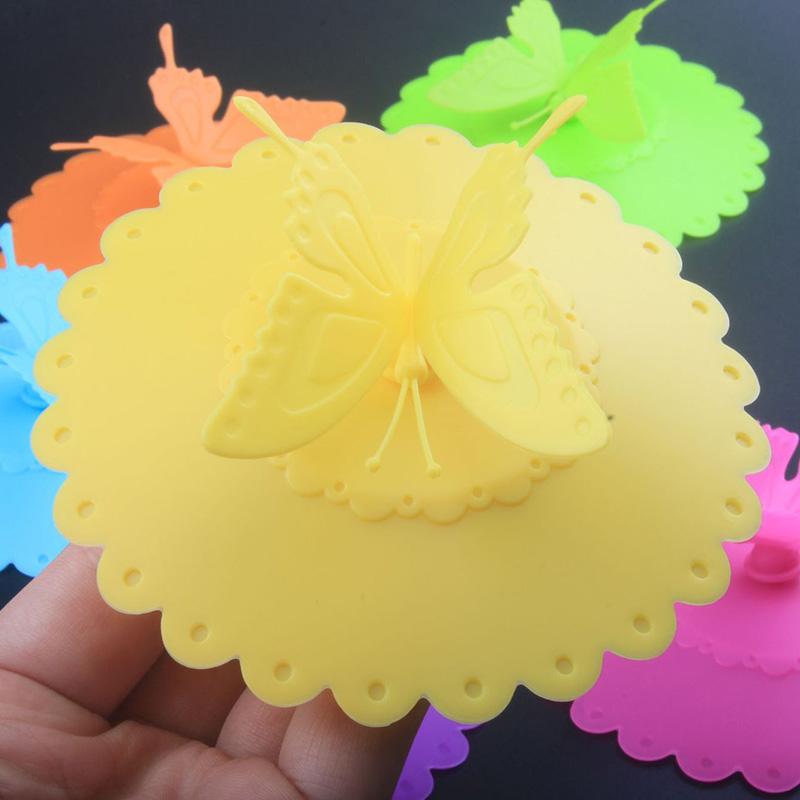 Nắp Đậy Ly Chống Tràn Bằng Silicone Có Thể Tái Sử Dụng