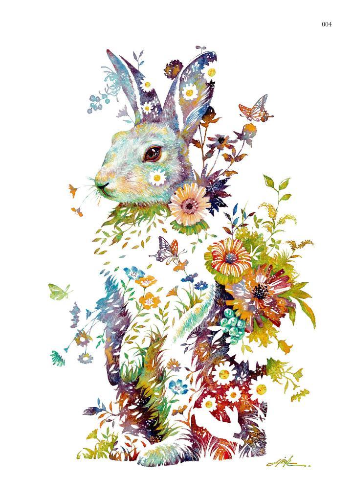 Sách ngoại văn: Hiroki Takeda Art Book: Colors of Life (Japanese Edition)