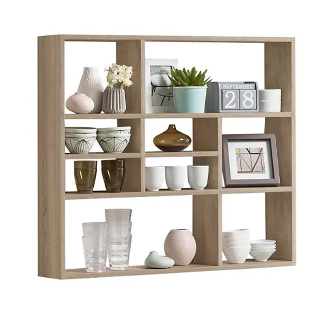 Kệ Gỗ Treo Tường Đơn Giản Chữ Nhật Tundo CTKT202 KT 90x78.2x15cm