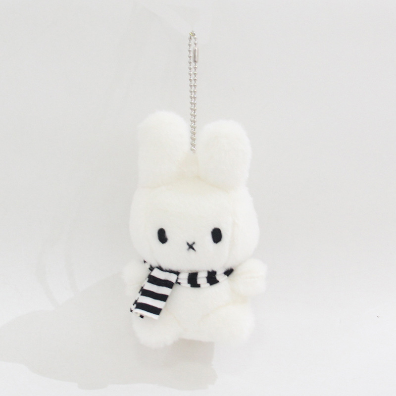 Thỏ trắng Miffy móc khoá gấu bông ship hỏa tốc tphcm đồ chơi nhồi bông hoạt hình dễ thương Miffy 10cm