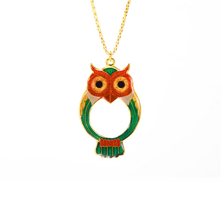 Kính lúp mini có dây đeo cổ phóng đại 10X cao cấp siêu rõ nét