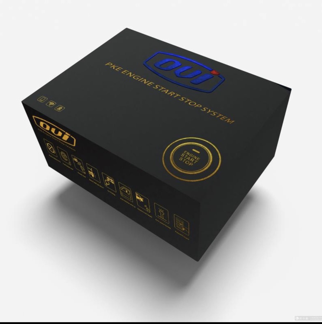 Bộ chìa khóa thông minh điều khiển từ xa dành cho ô tô Vinfast - Mã: OVI-EF015