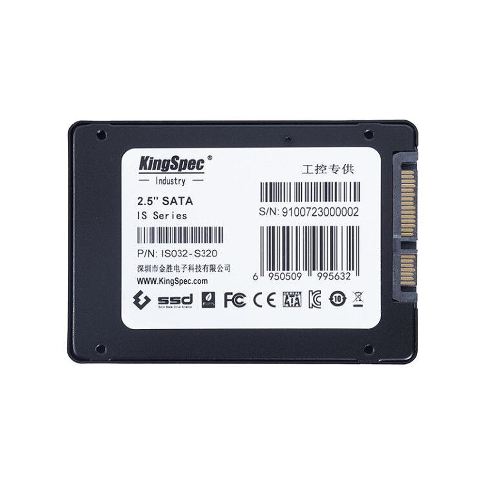 Ổ cứng thể rắn chống va đập tốc độ cao cho máy tính để bàn KingSpec SATA II SSD 2,5 inch 32 GB MLC SATA