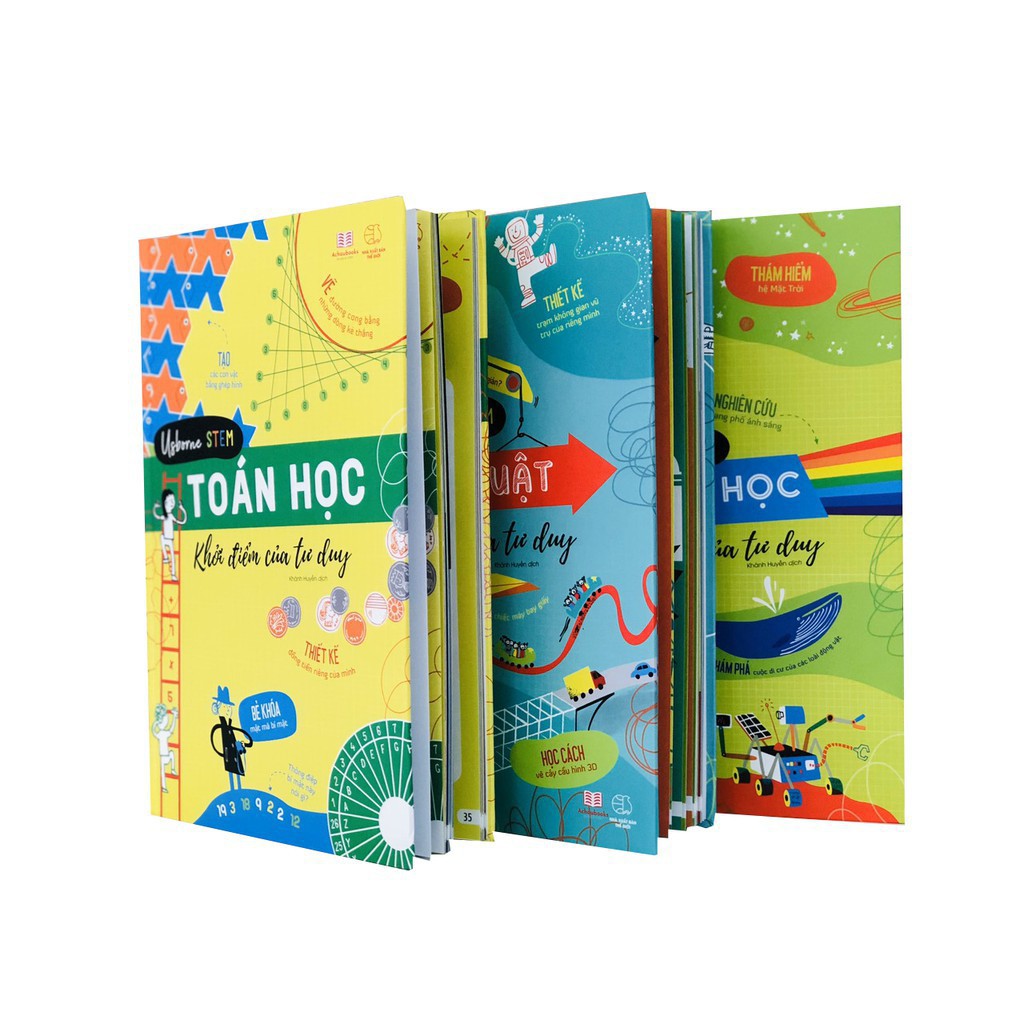 03 Cuốn Khởi Điểm Tư Duy Toán, Khoa Học, Kỹ Thuật