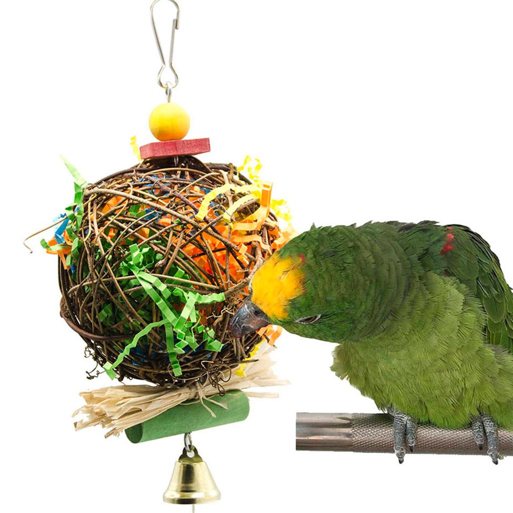 3 Pcs Bird Chewing Toy for Bird Parrot Budgie Cockatiel Parakeet Cage Toy