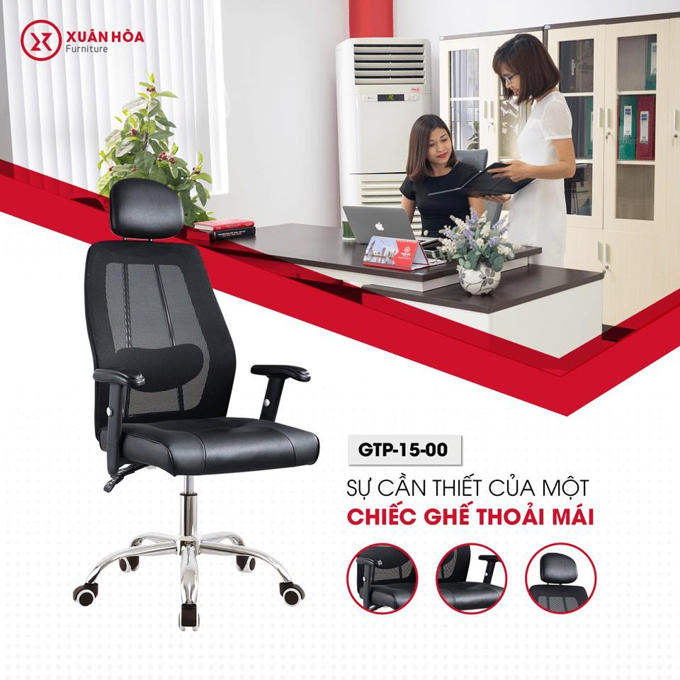 Ghế xoay tựa ngả chính hãng Xuân Hòa - Ghế trưởng phòng 15-00