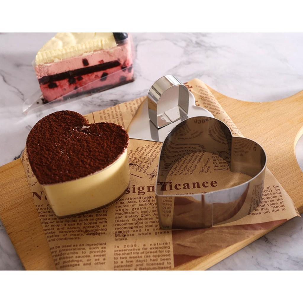 Khuôn Nhấn Tạo Hình Bánh Mousse - Khuôn hoa - Tạo Hình Bánh Xinh Xắn