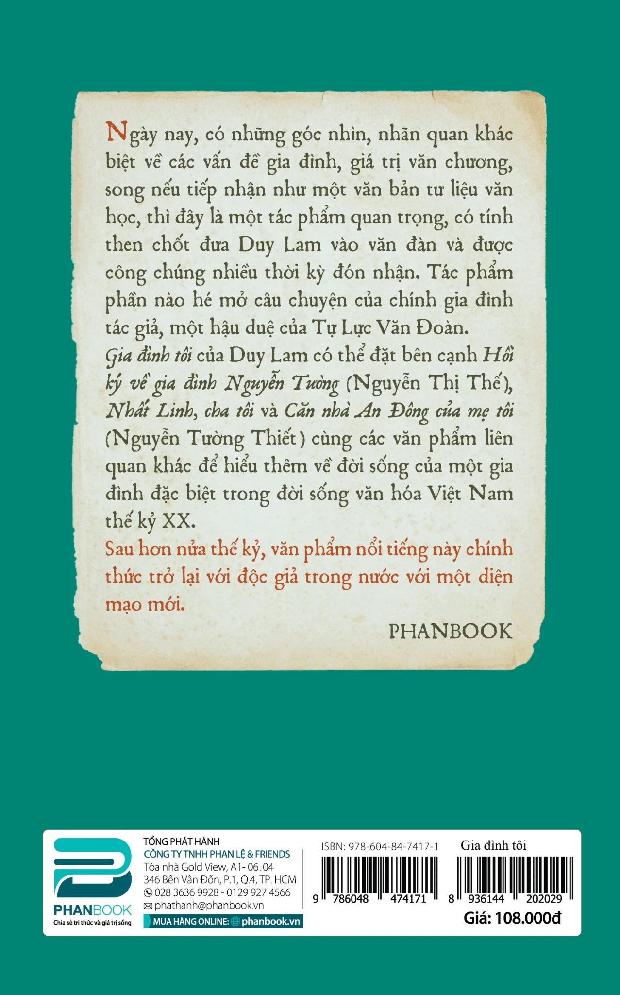 GIA ĐÌNH TÔI - Duy Lam -