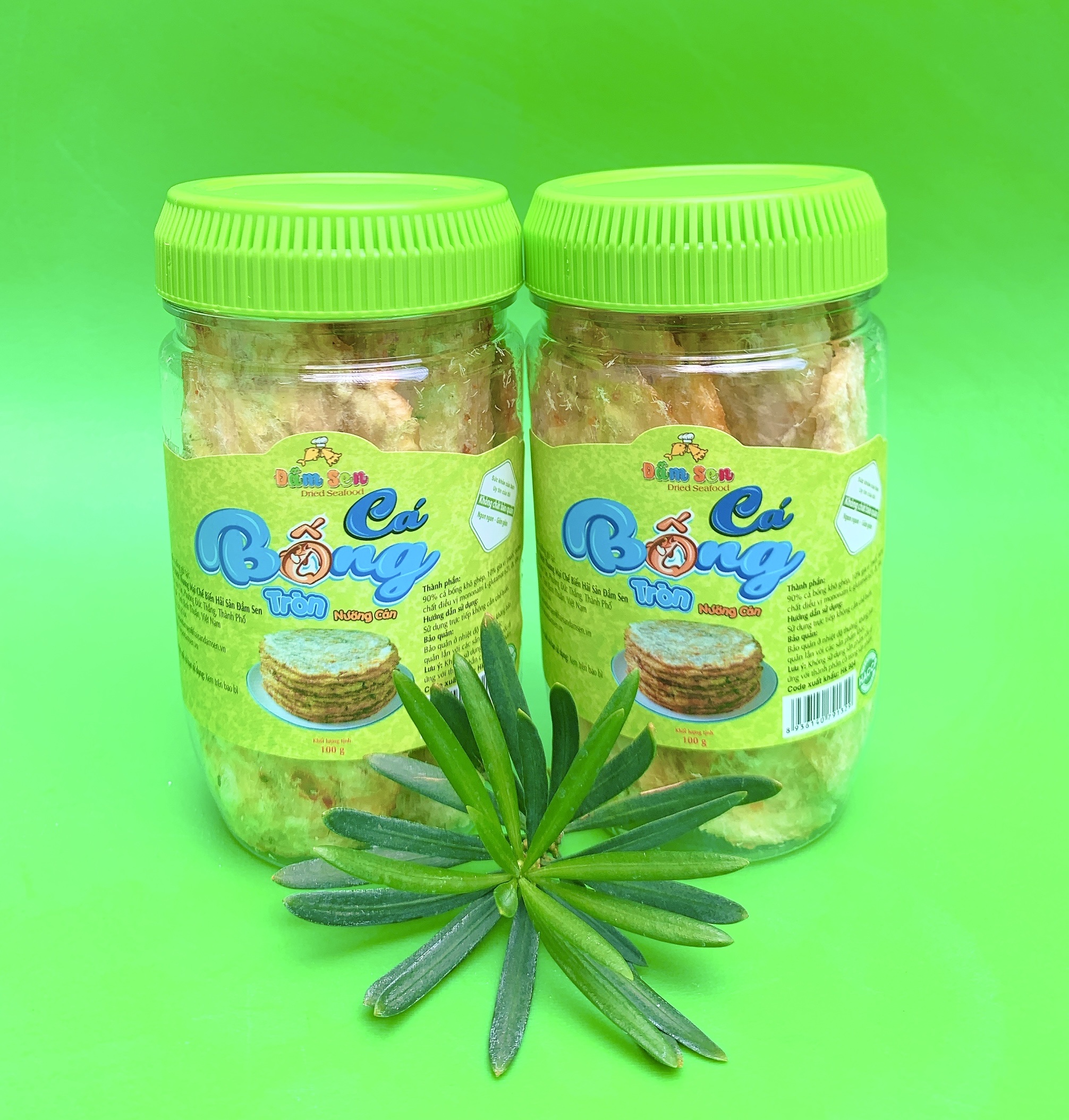Đặc Sản Bình Thuận - Cá Bống Tròn Nướng Cán Đầm Sen - 1Kg - Ocop 4 Sao