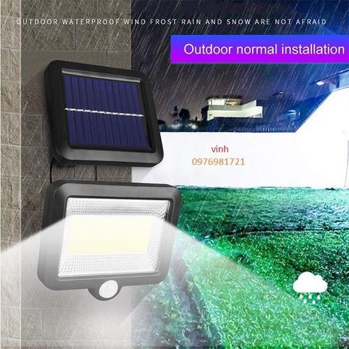 Đèn Năng Lượng Mặt Trời 30w 100 LED SIÊU SÁNG PIN TÁCH RỜI- Sử Dụng 100% điện Năng Lượng Mặt Trời- có điều khiển
