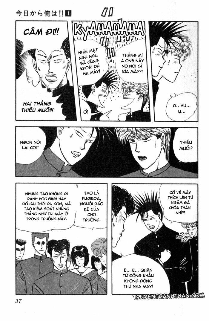 kyou kara ore wa - cặp bài trùng chapter 2 7