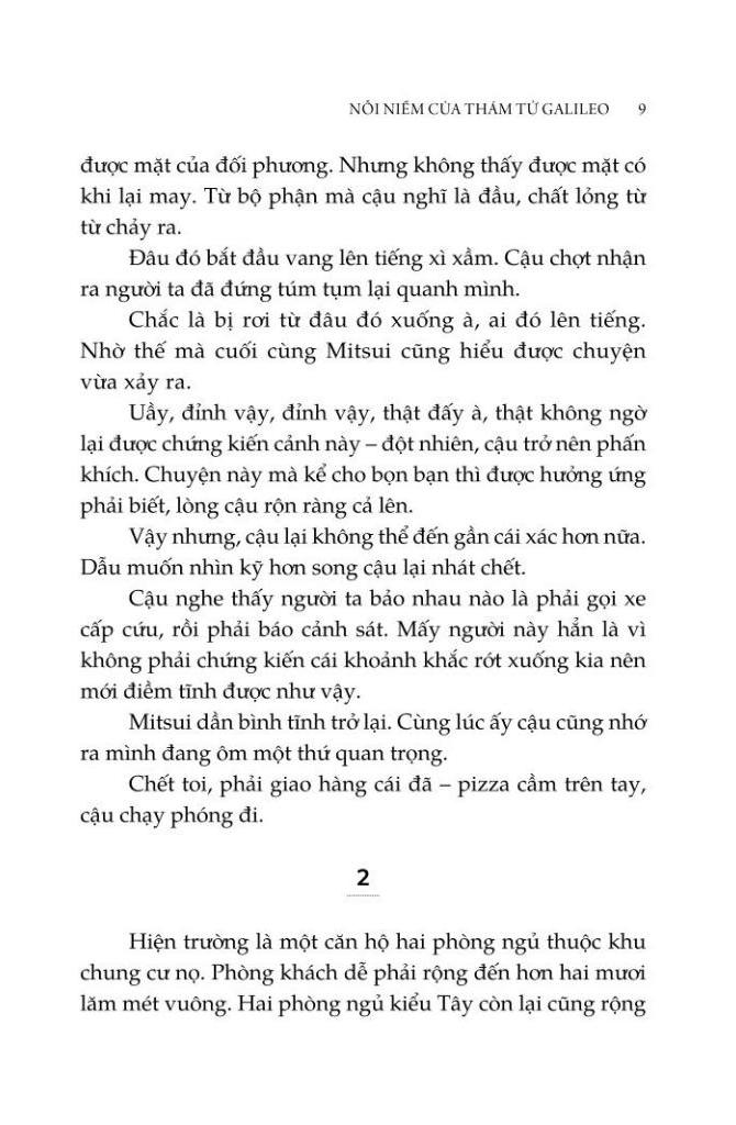 Nỗi Niềm Của Thám Tử Galileo