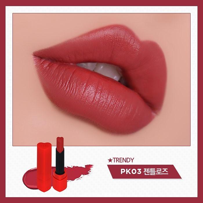 Son lì mềm mịn lâu trôi Holika Holika Heartcrush Lipstick Comfort Velvet