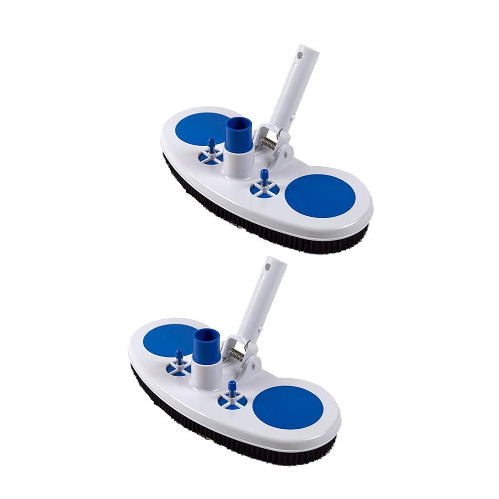 2x 13 inch Classic Swimming Pool Vacuum Head Suction Head Spring Handle