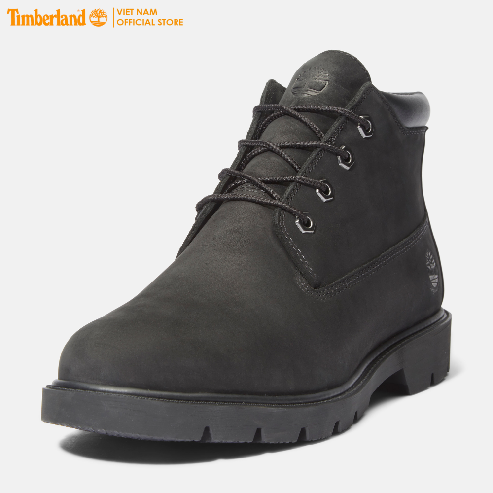 Timberland Giày Nam Boot Cổ Trung Basic Chukka WP w/ Suede Black Nubuck TB0A2QPZ01