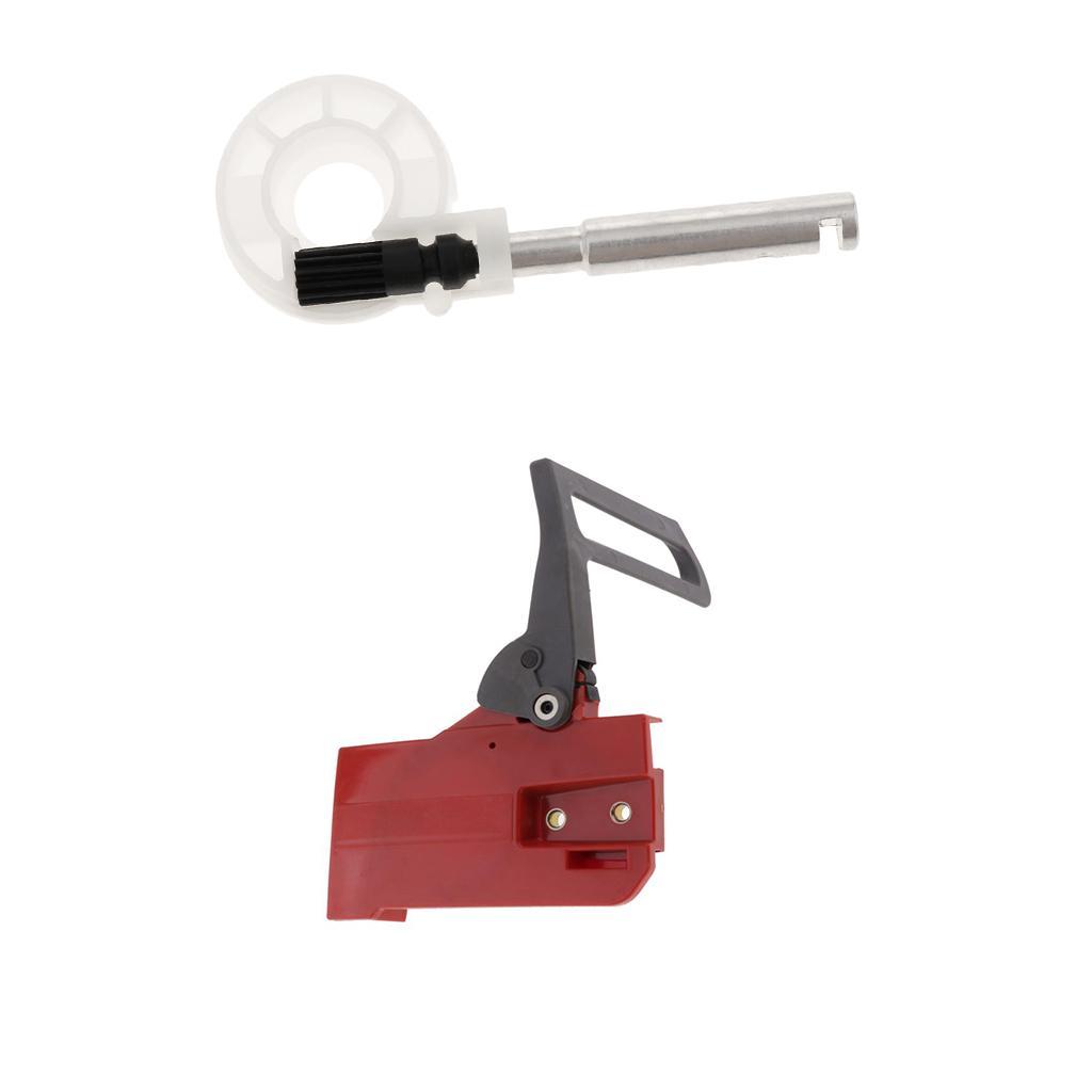 Chain Brake Handle Lever Replacement Oil Pump Fits for  55 Chainsaw