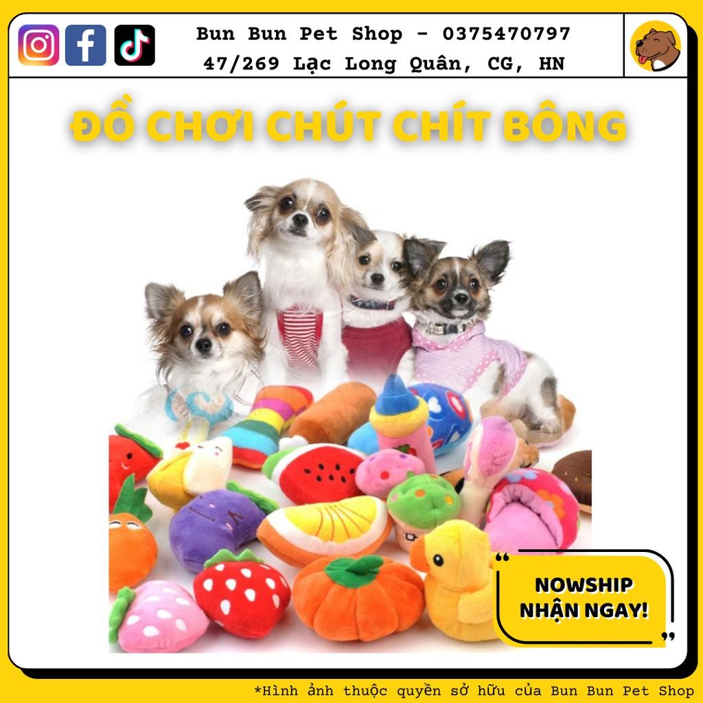 Đồ chơi bông chút chít cho chó mèo - đủ loại