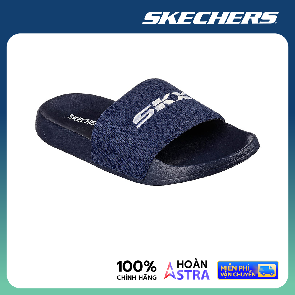 Skechers Nam Dép Quai Ngang Sport Casual Side Lines 2.0 - 8790166-NVY -  Navy - 7