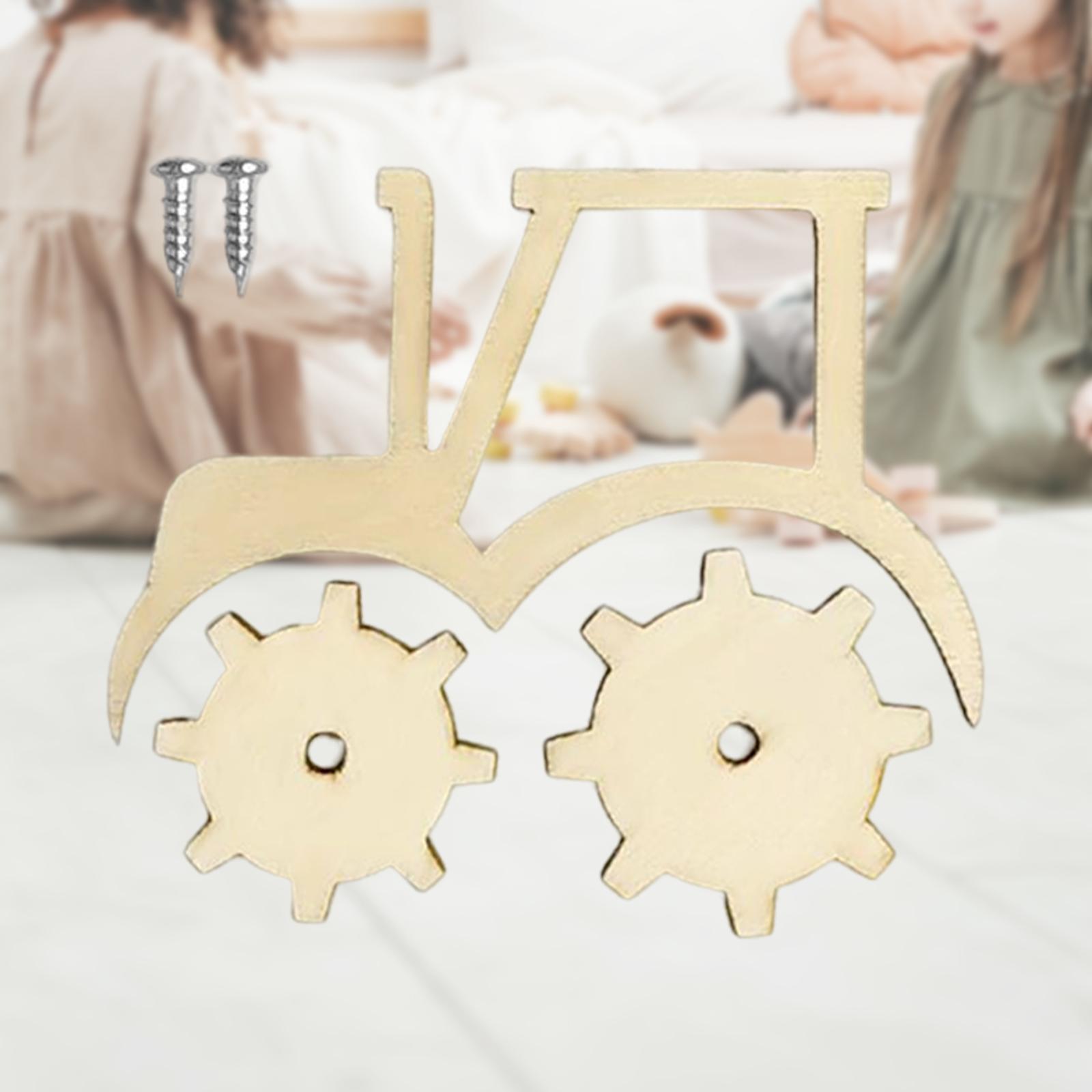 Kids Busy Board Car Shaped Early Educational Wooden for Game Indoor Training