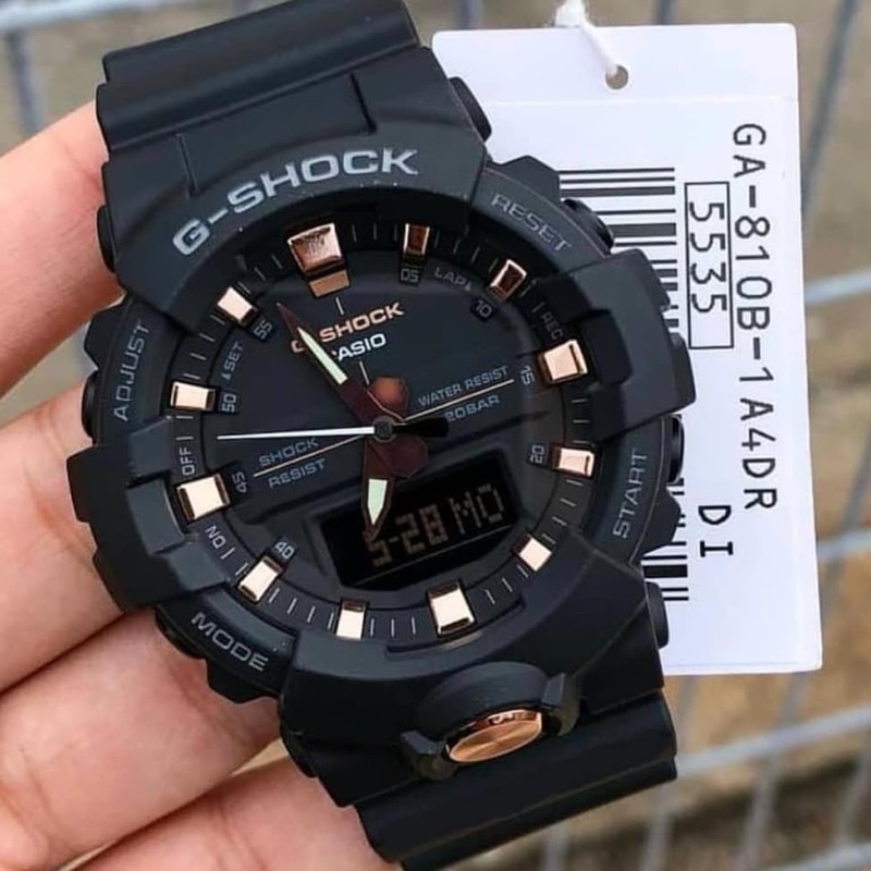 Đồng Hồ Casio Nam G-Shock Dây Nhựa GA-810B-1A4DR