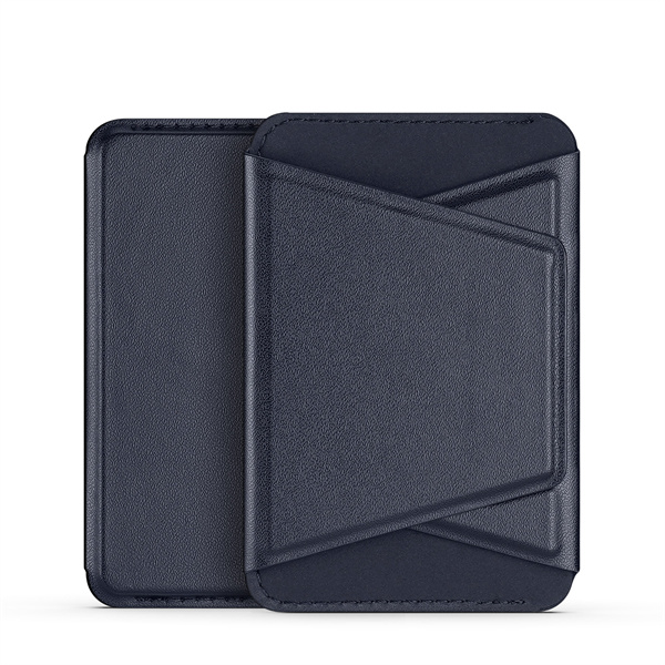 Ví Da Từ Tính Đựng Thẻ Kèm Chân Đế Dành Cho iPhone 14 Series, 13 Series, 12 Series Dux Ducis Magnetic Leather Wallet Stand - Hàng Chính Hãng