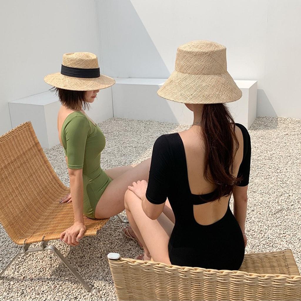Bikini Đồ Bơi Hàn Quốc Cao Cấp Một Mảnh Chất Thun Lạnh Dày Dặn Co Giãn 4 Chiều Che Khuyết Điểm Tôn Dáng