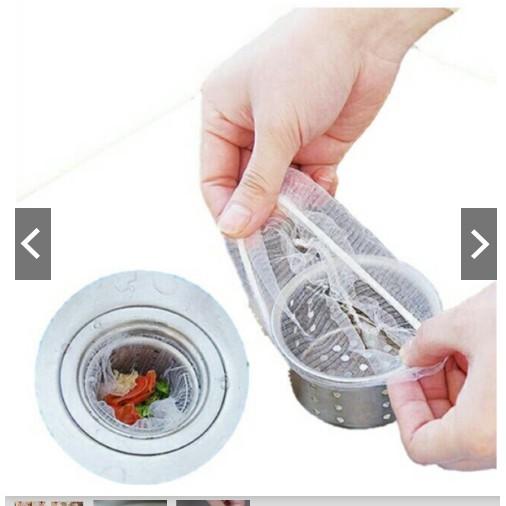 combo 10 túi sét 100  LƯỚI LỌC RÁC  BỒN RỬA QUÁ TIỆN ÍCH(1 túi 100 cái)