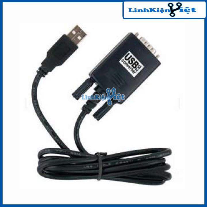 Cáp Chuyển Đổi USB To Com Rs232 Chất Lượng Cao ( Đen )