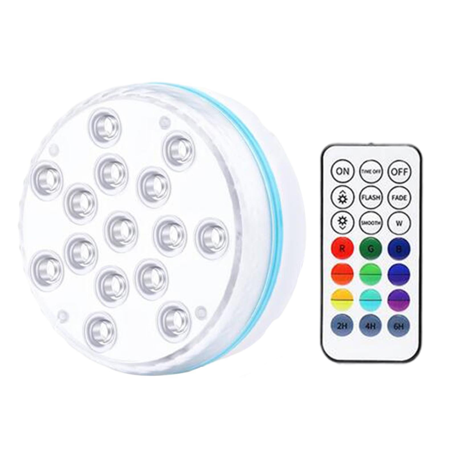 Submersible LED RGB Lights Decoration 21 Key for Home Decor Lighting Pond 1