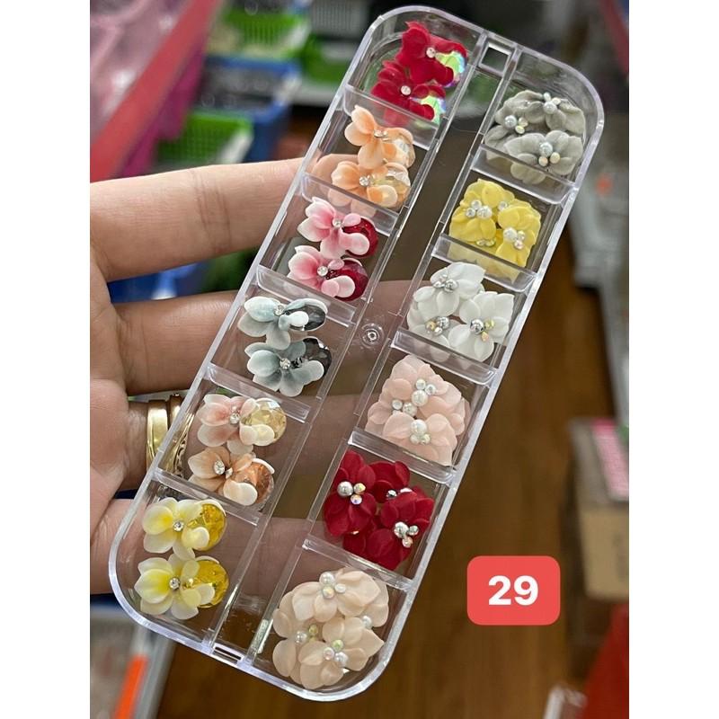 Sét hoa mix giá siêu rẻ” tặng kèm khay đựng”