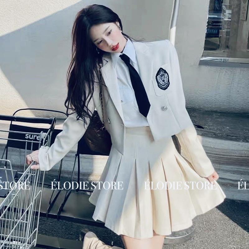 Top 10 mẫu đồng phục học sinh bé gái thiết kế đẹp dễ thương