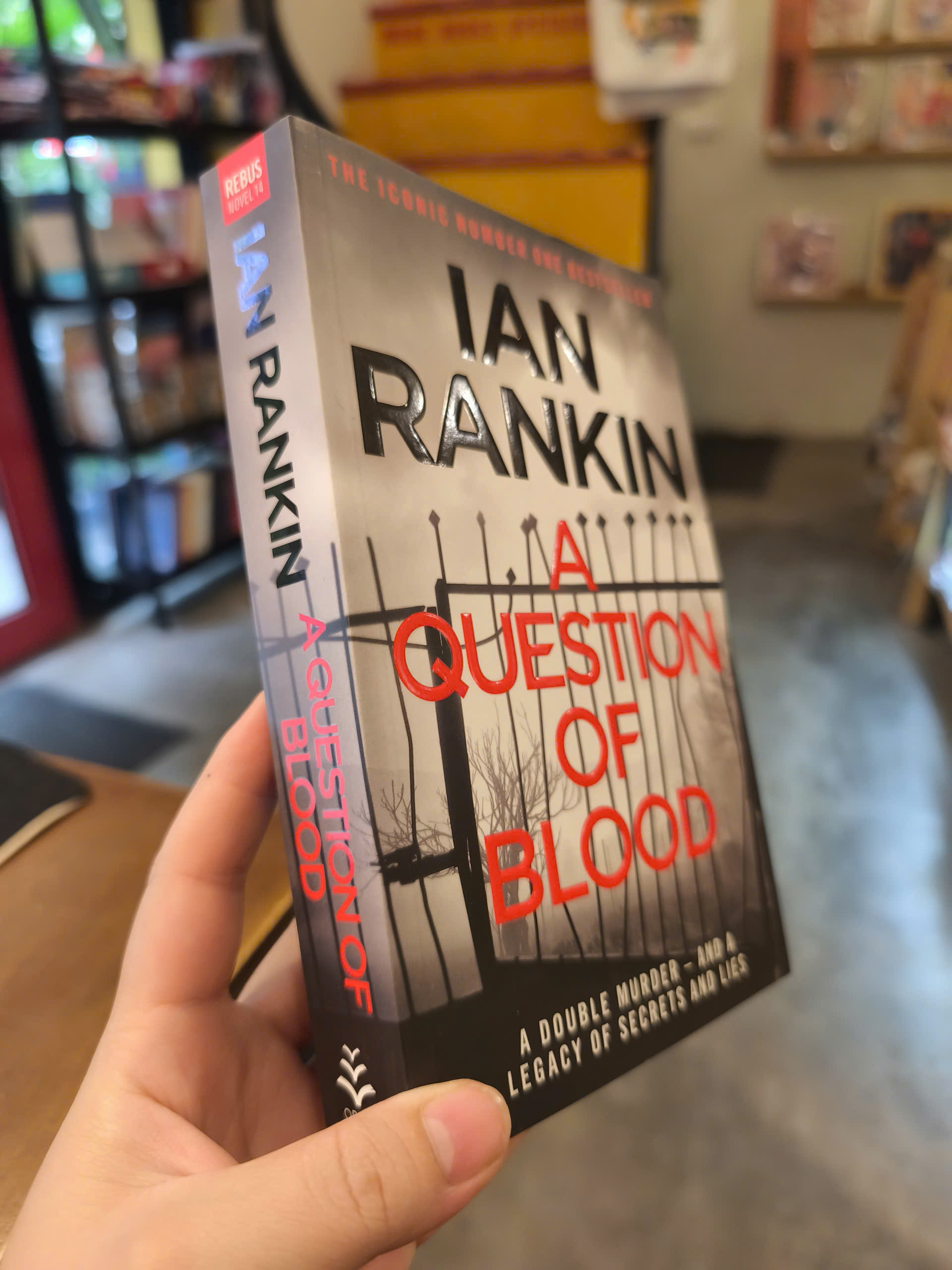 Sách - A Question of Blood by Ian Rankin | Mystery/ Crime/ Ngoại văn Nhập khẩu/ Trinh thám Tiếng Anh