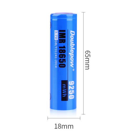 Pin sạc Doublepow 18650 3.7V 9250mWh 2600mah Pin chất lượng thực - Pin 18650 đầu lồi cho pin xe điện máy khoan nguồn dự phòng thiế bị y tế quạt cầm tay loa Bluetooth