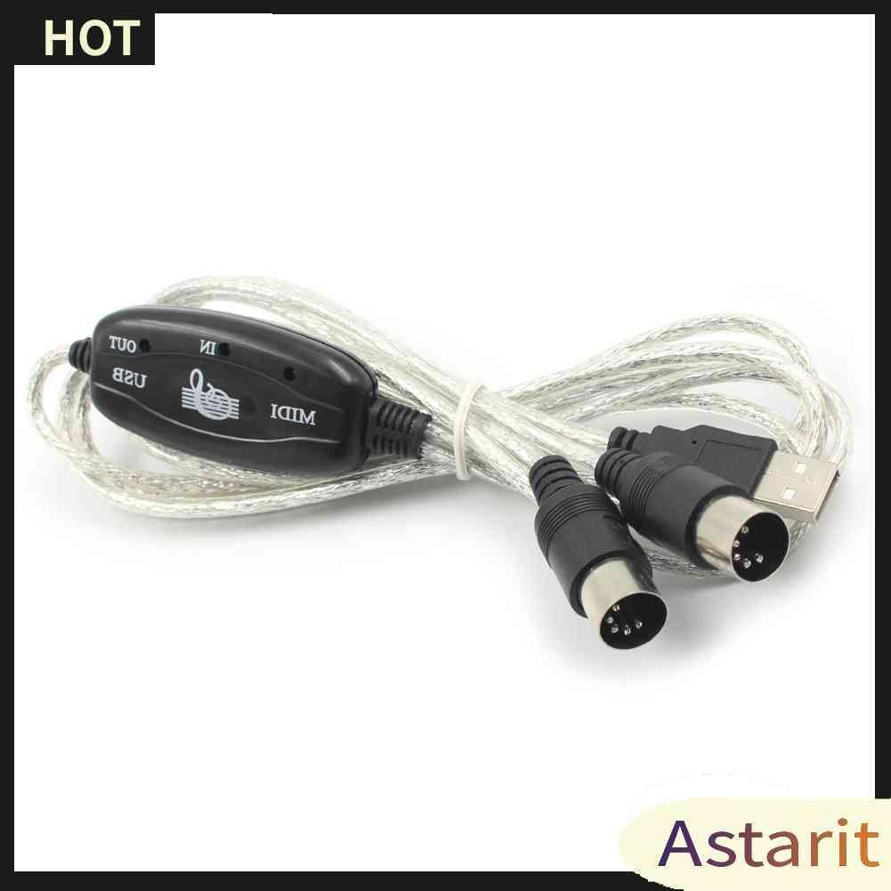 Cáp Chuyển Đổi MIDI Sang USB Chuyên Nghiệp Cho Bàn Phím Điện Tử