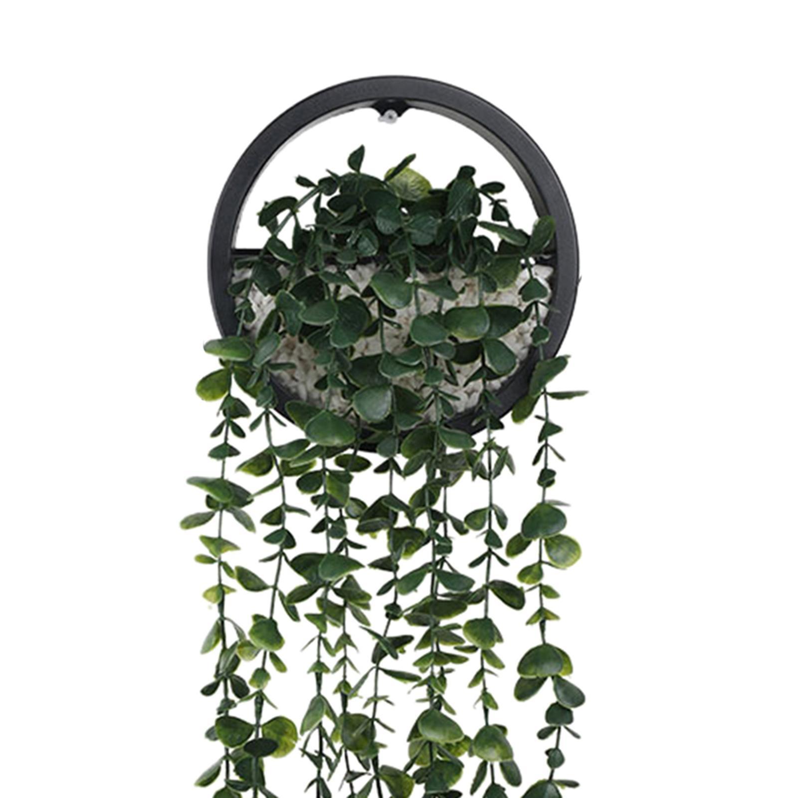 Artificial Hanging Plants Fake Wall Plants for Outside Home Decor