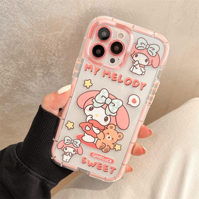 Ốp Điện Thoại Họa Tiết Hoạt Hình Sanrio Dễ Thương Cho Huawei nova987se65 p30p40 glory 506070 Phụ Nữ Dễ Thương Mềm Mại Toàn Diện